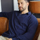 Long Sleeve Polo Navy - Algodón 6.5oz