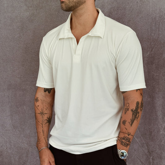 Polo Classique Blanco Hueso