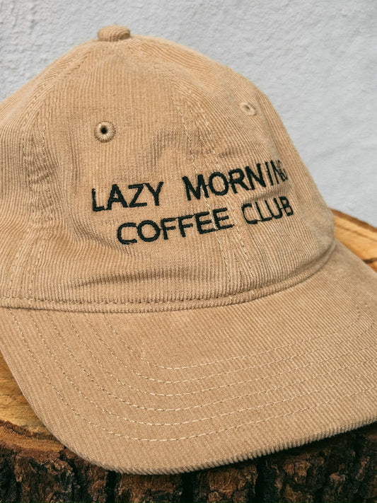 LAZY MORNING COFFEE CLUB HAT