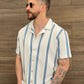 Riviera Shirt (Blanco y Azul)