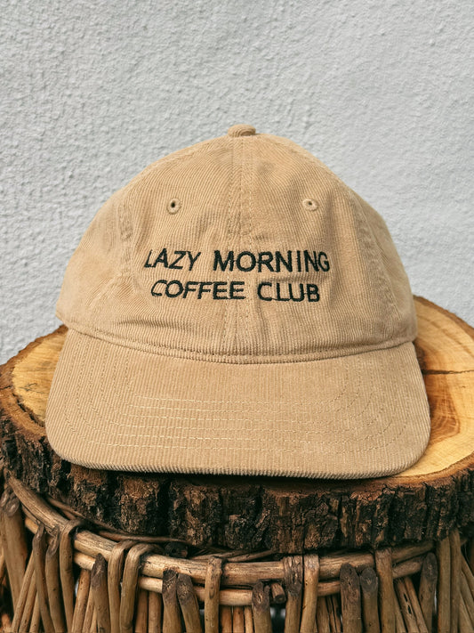 LAZY MORNING COFFEE CLUB HAT