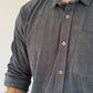River Cord Shirt - Azul Grisáceo