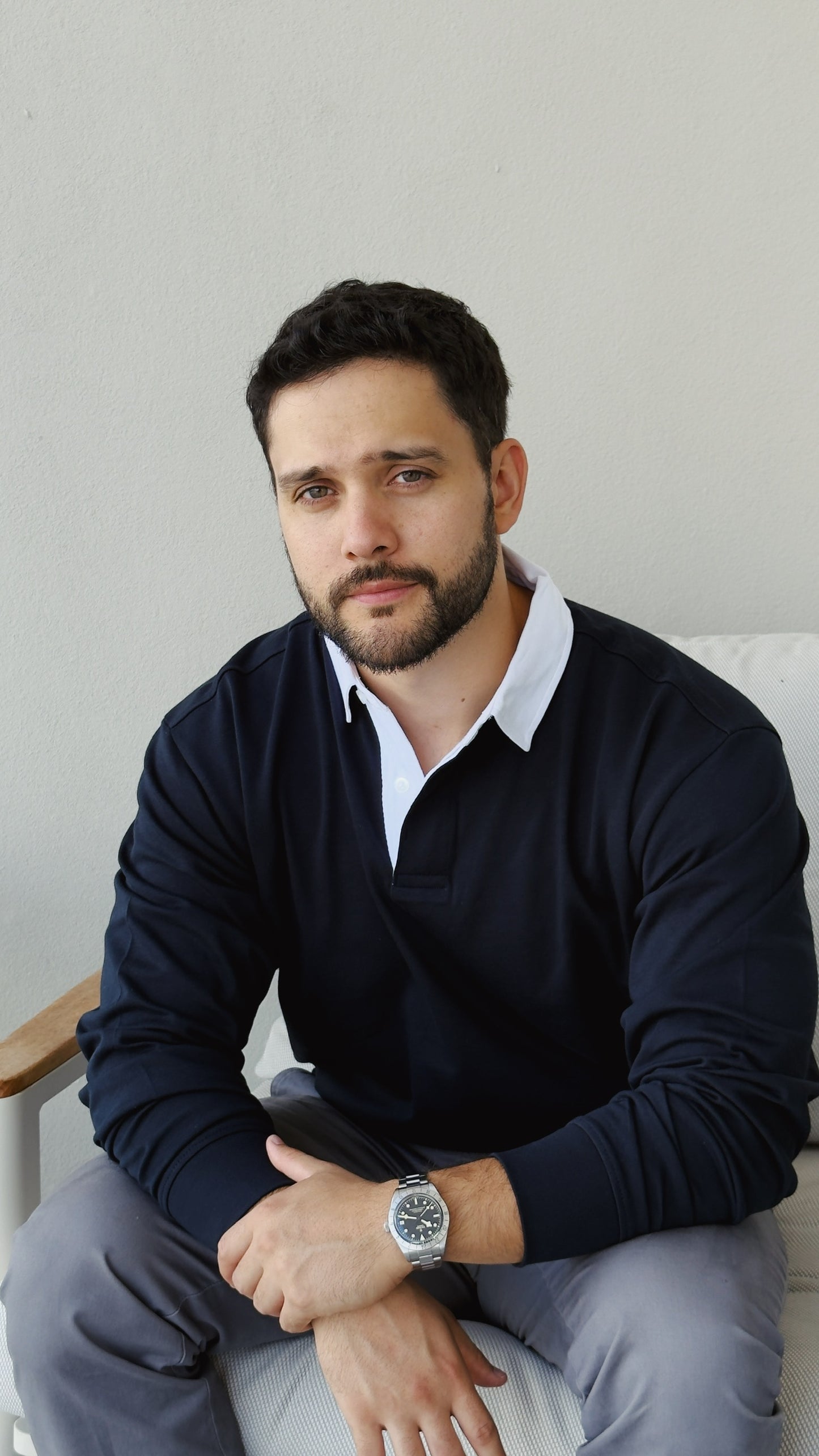 Rugby Polo Azul Oscuro