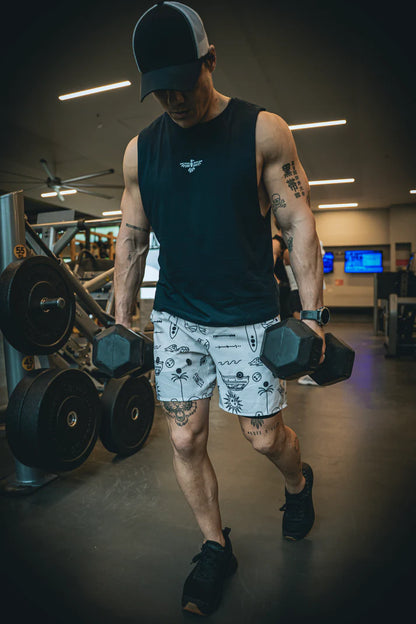 Pantaloneta Vulture - Hybrid Short Diseño 2