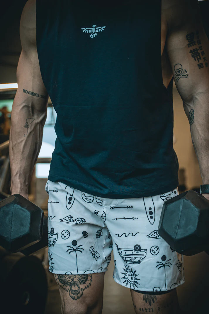 Pantaloneta Vulture - Hybrid Short Diseño 2