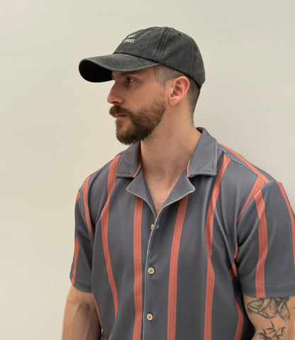 Riviera Shirt (Gris y Naranja)