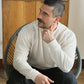 Waffle Pullover Crema