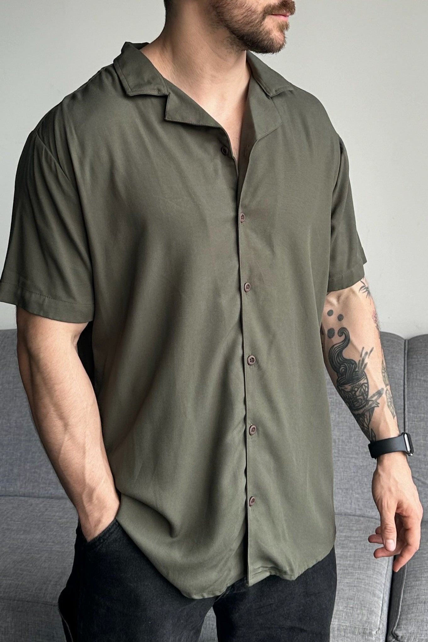 The Sunday Shirt Verde