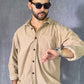 River Cord Shirt - Beige