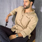 River Cord Shirt - Beige