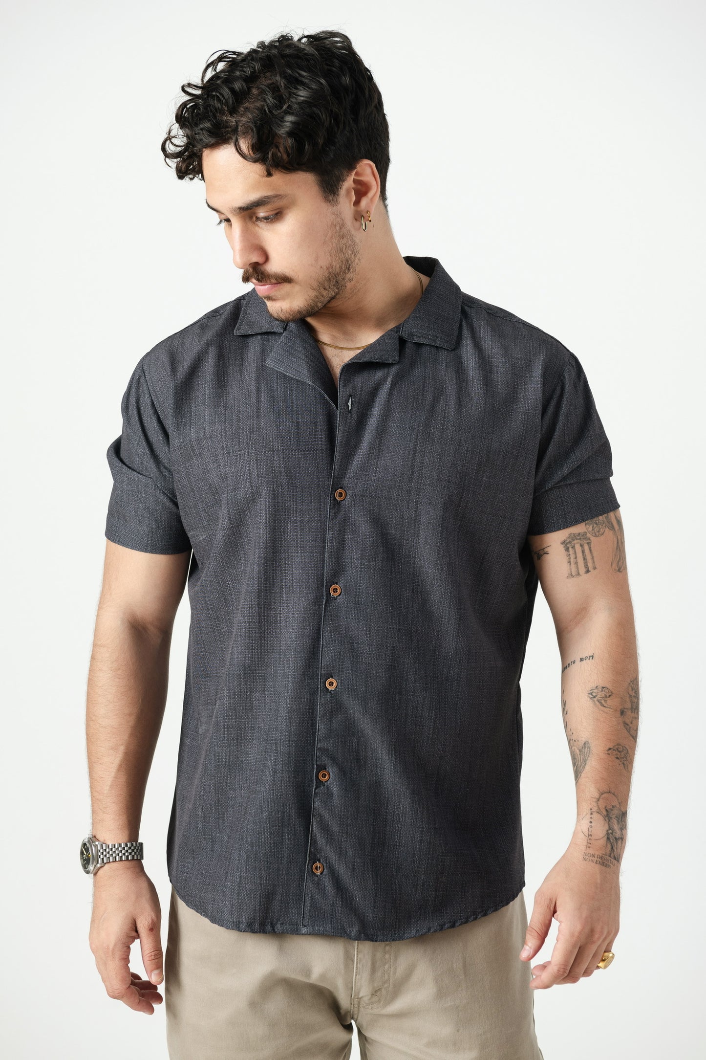Camisa Basic Gray