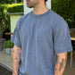 Oversized T-Shirts Azul washed