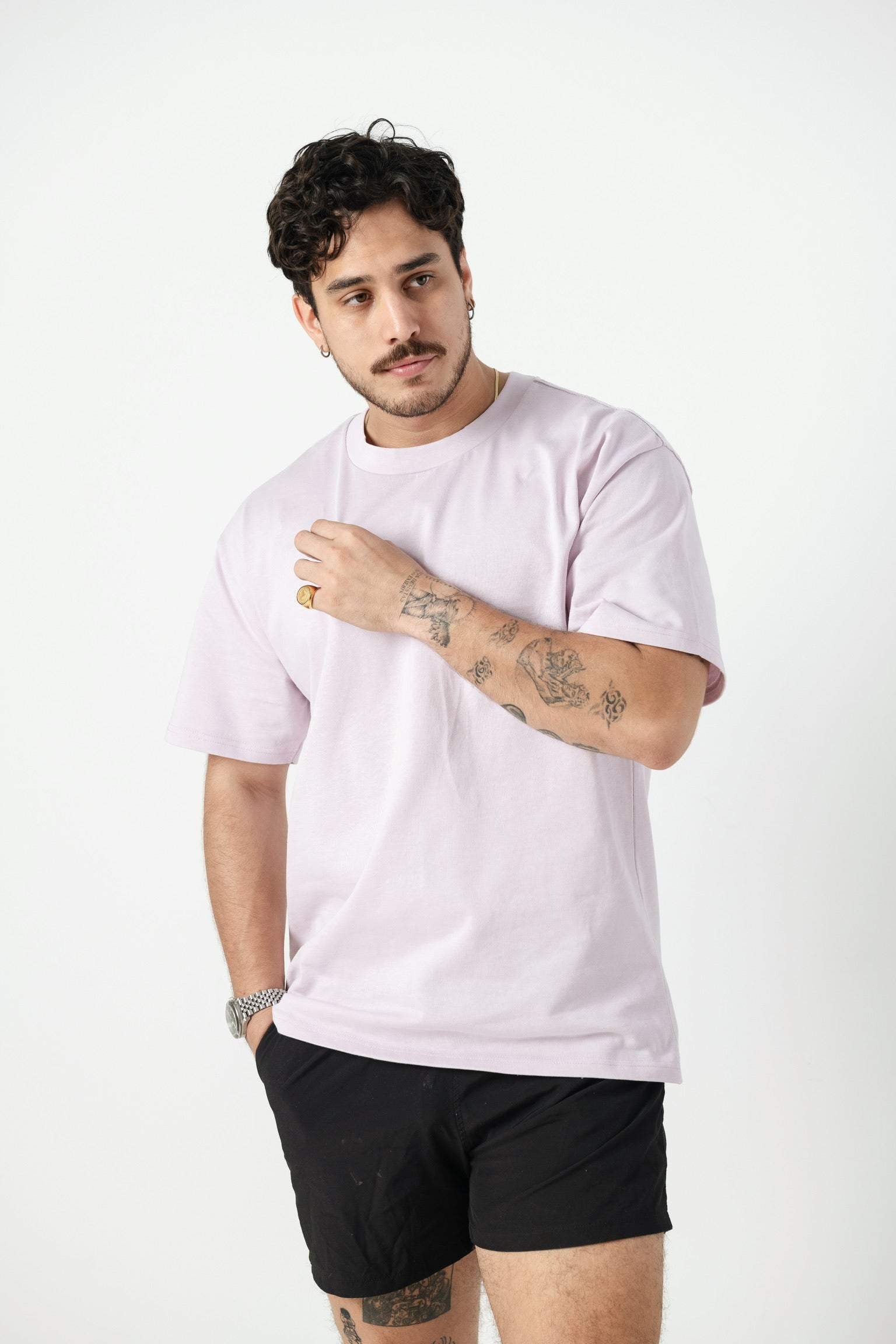 Oversized T-Shirts Lila