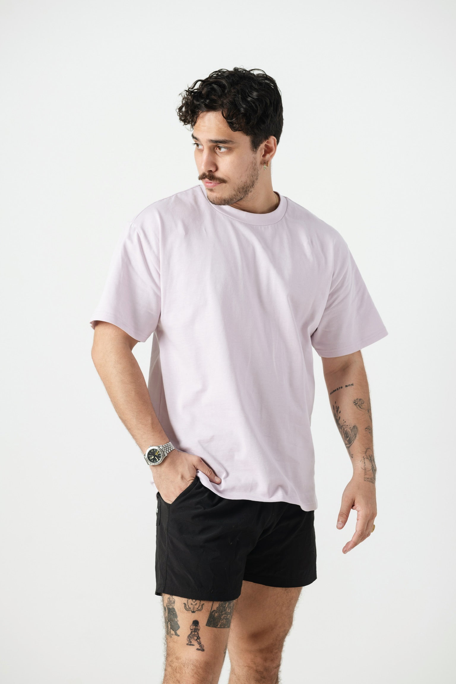 Oversized T-Shirts Lila