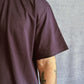 Oversized T-Shirts Morado Oscuro
