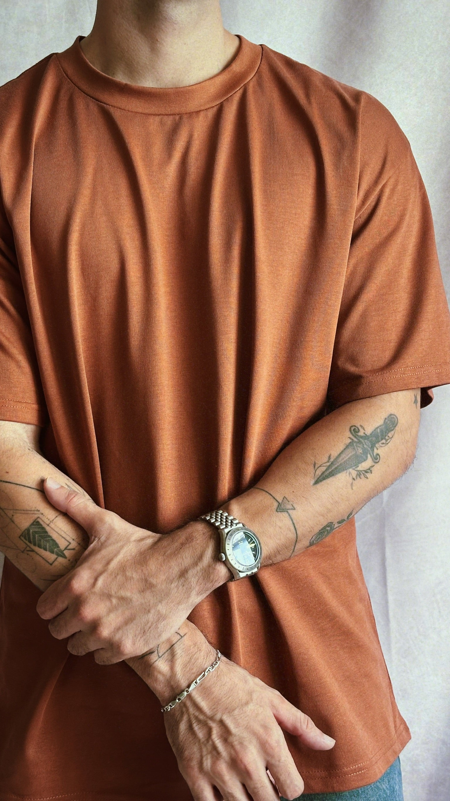 Oversized T-Shirts Terracota