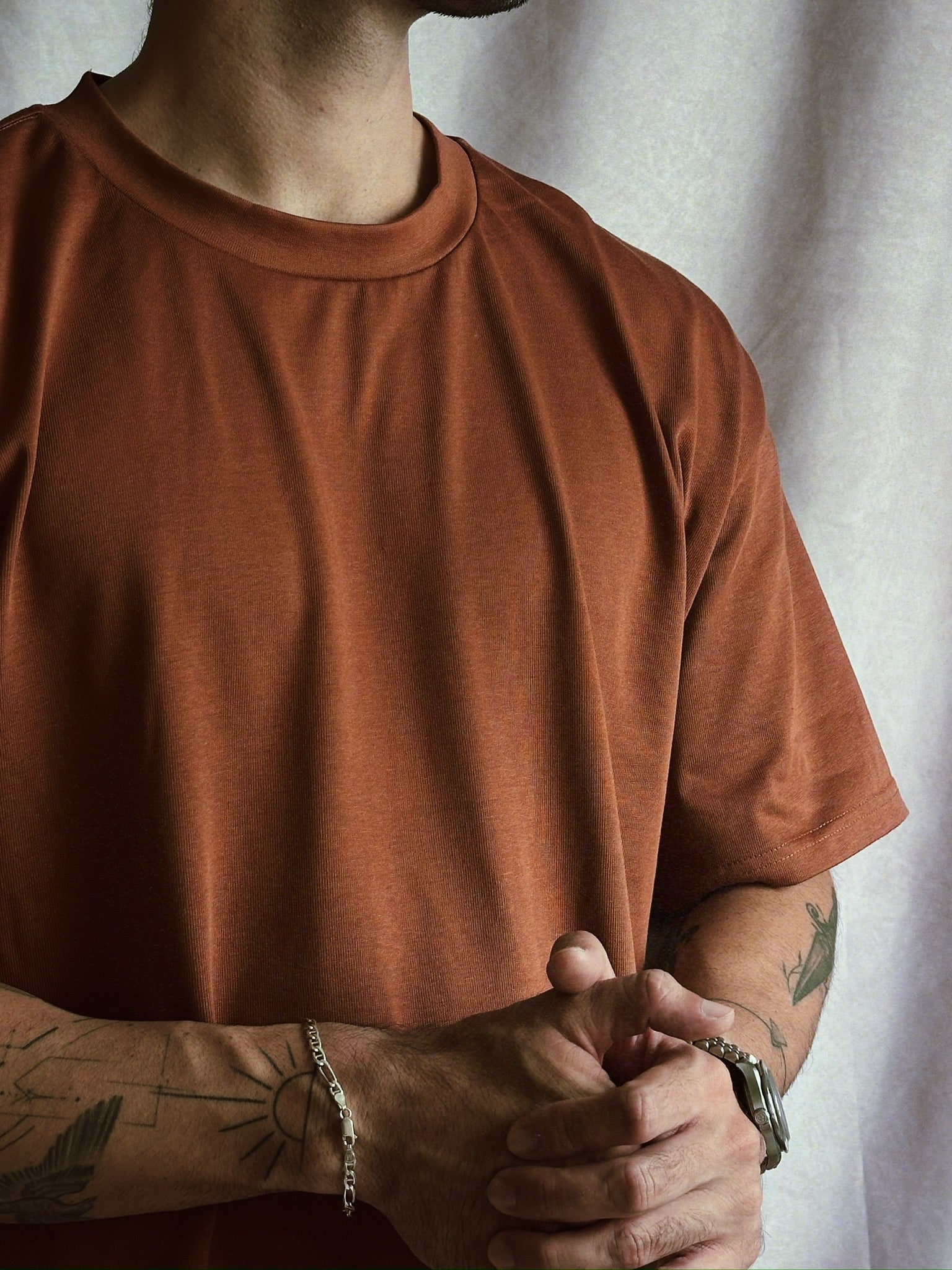 Oversized T-Shirts Terracota