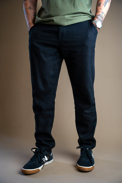 Pantalón de Lino - Color Negro