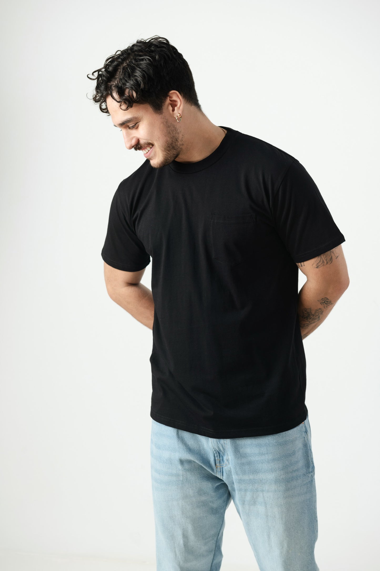 Pocket Tees Negro