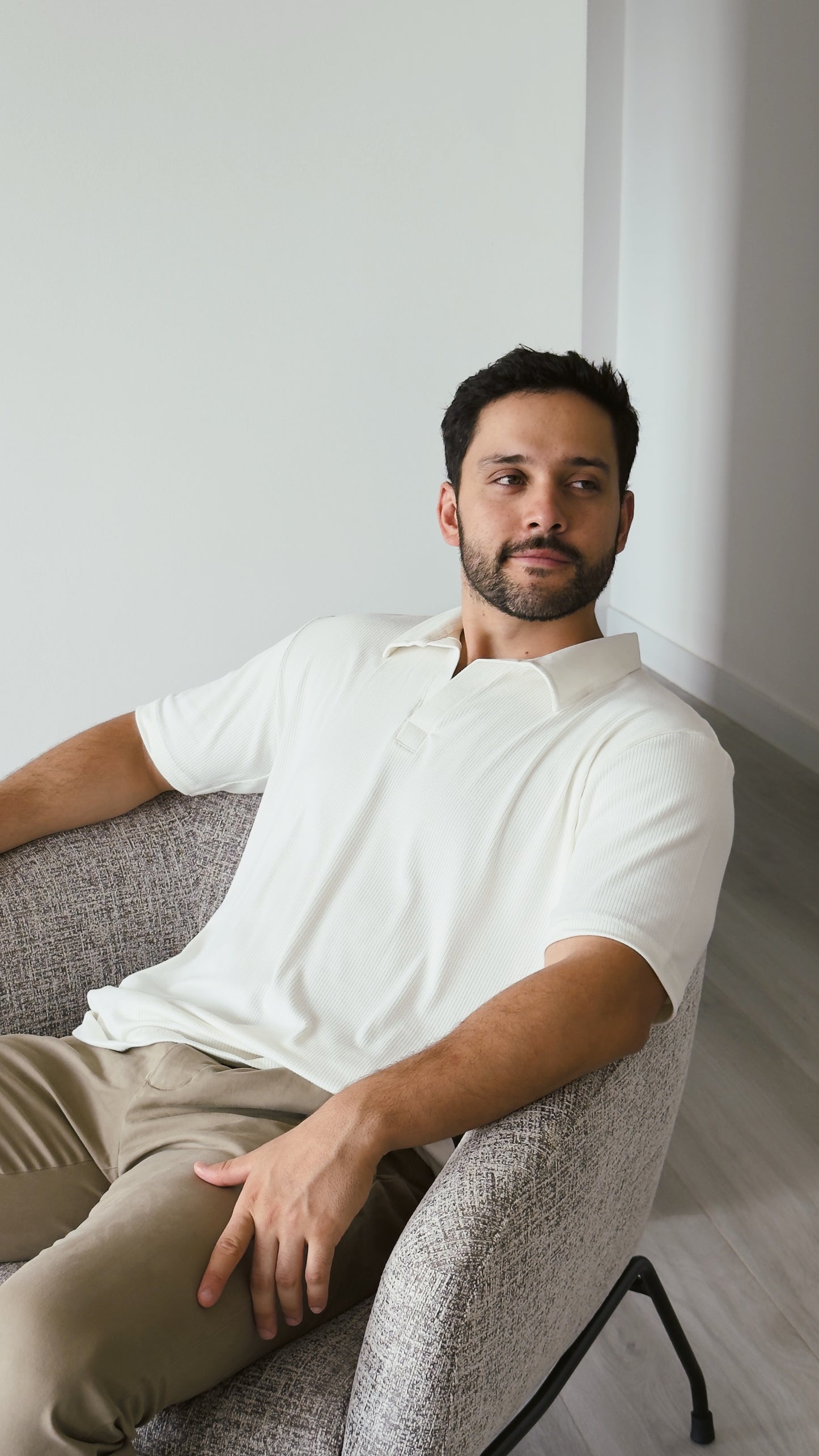 Polo Classique Blanco Hueso