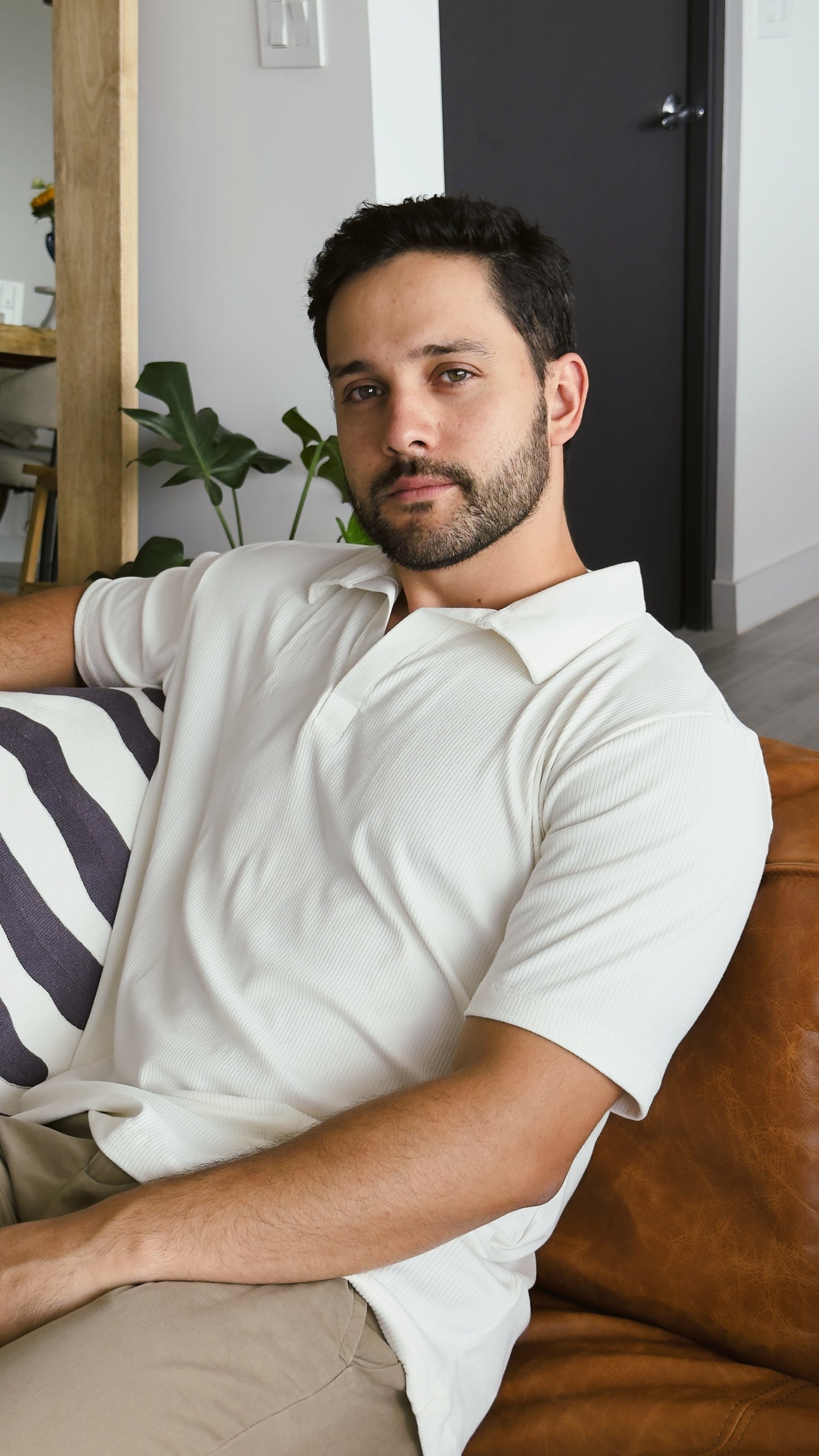 Polo Classique Blanco Hueso