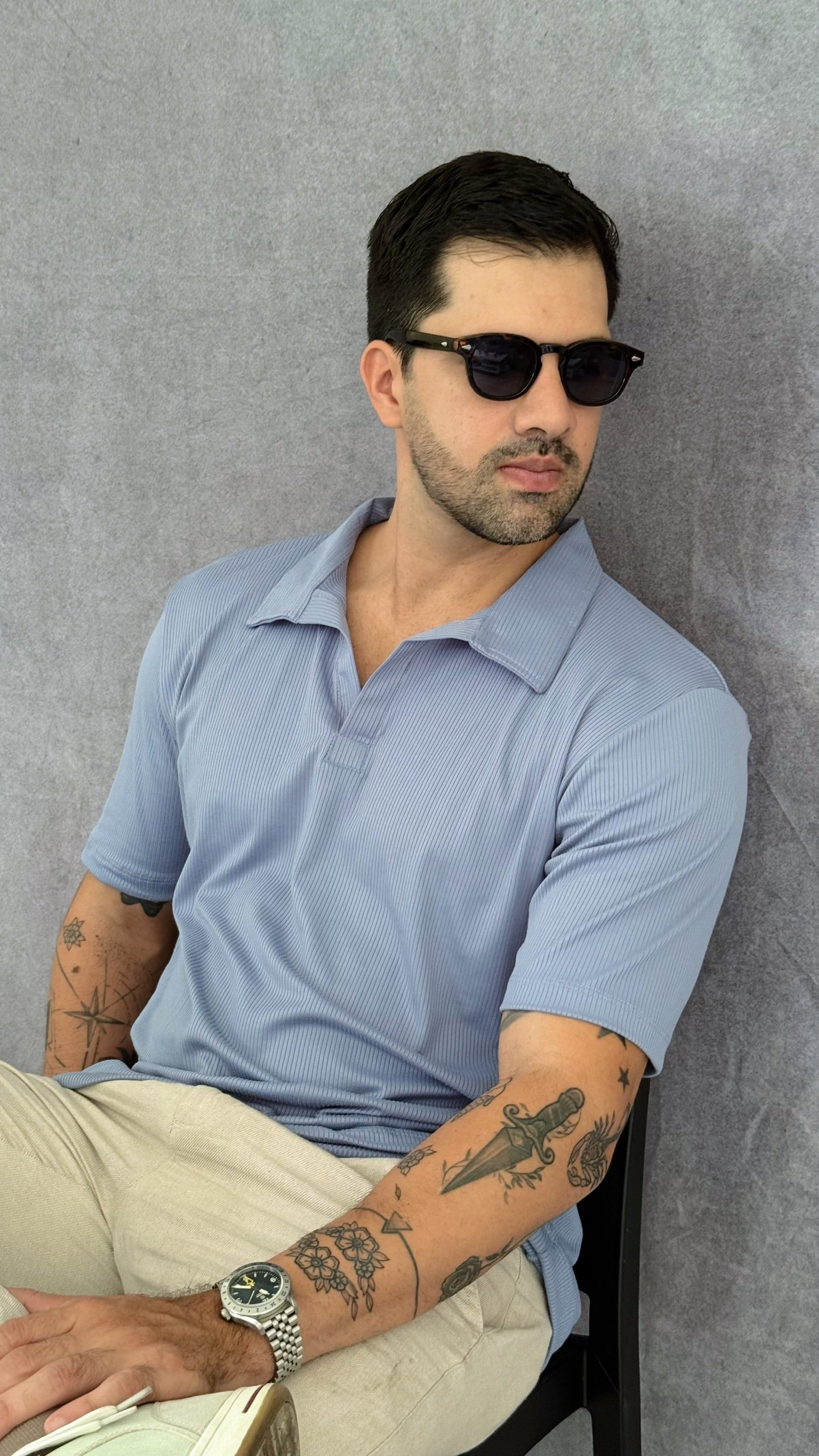 Polo Classique Celeste