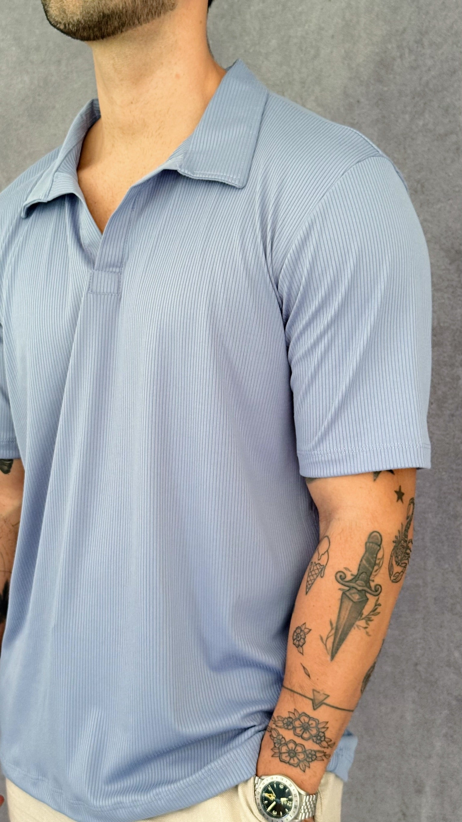 Polo Classique Celeste