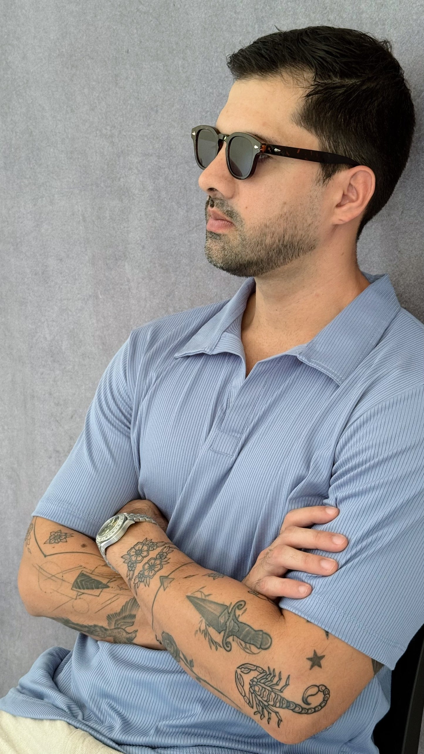 Polo Classique Celeste