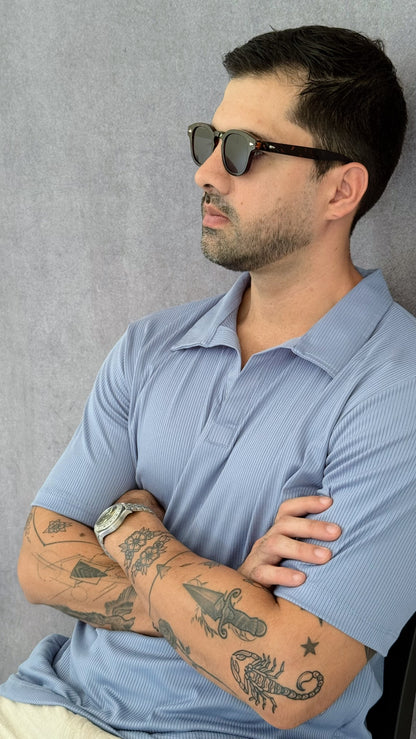 Polo Classique Celeste