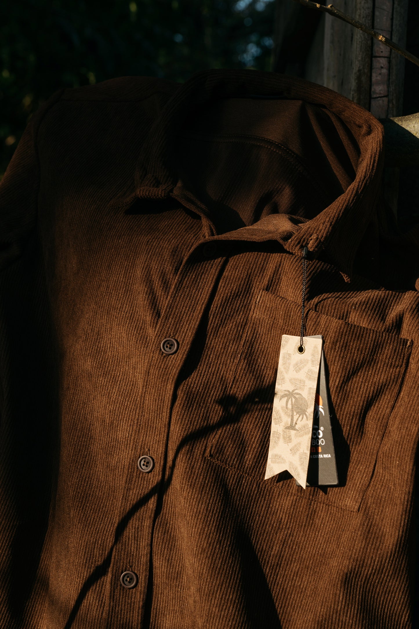 River Cord Shirt - Café 4