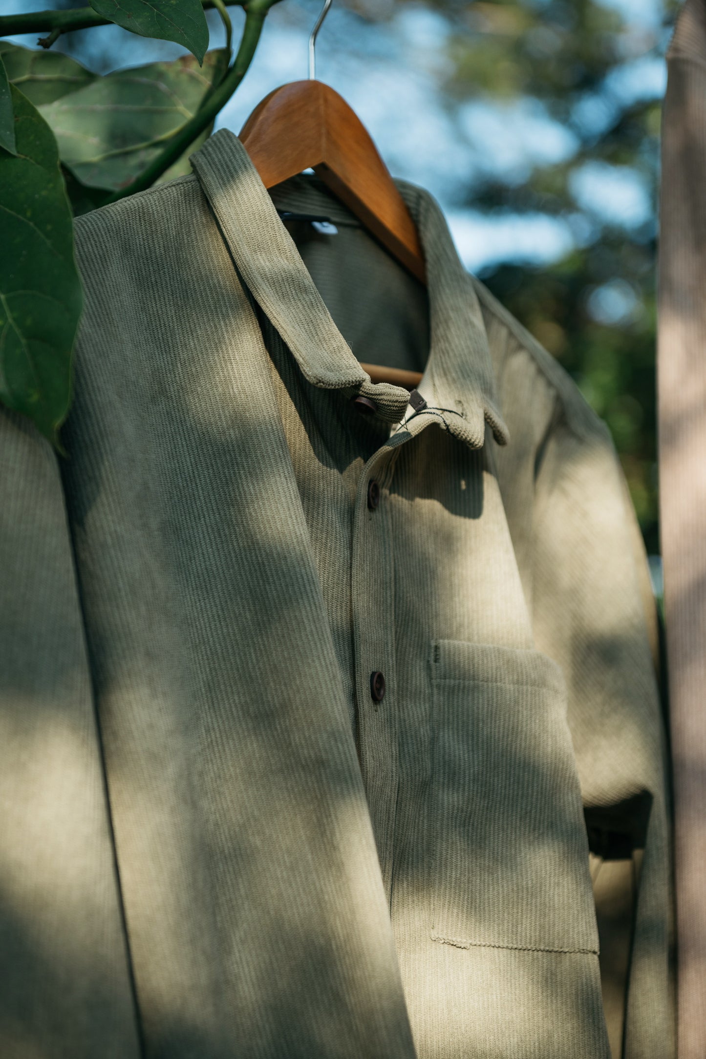 River Cord Shirt - Verde 4