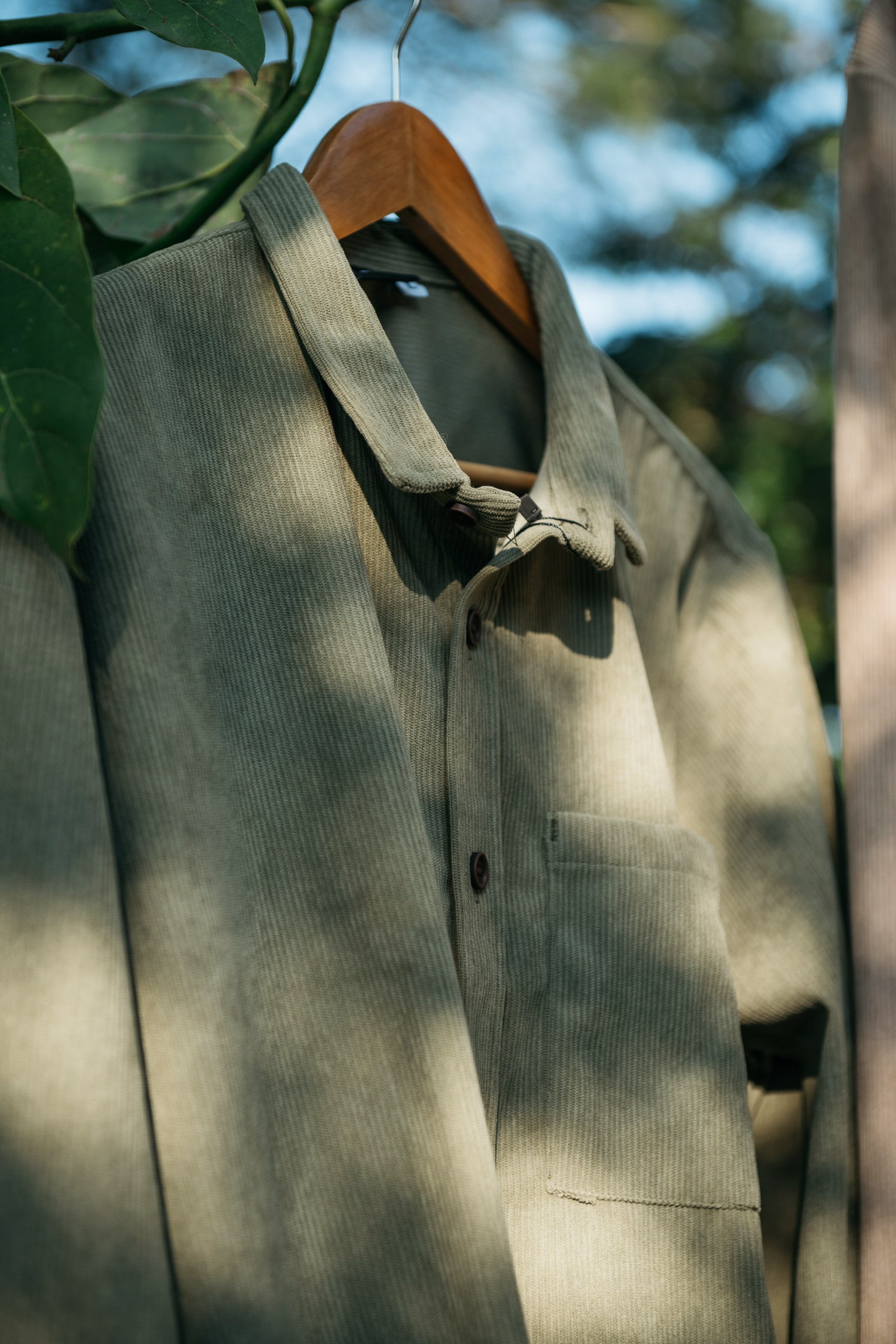 River Cord Shirt - Verde 4