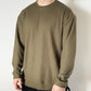 Waffle Pullover Verde Musgo