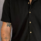 Waffle shirt Negro 1