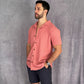 Waffle shirt rosado tierra 3