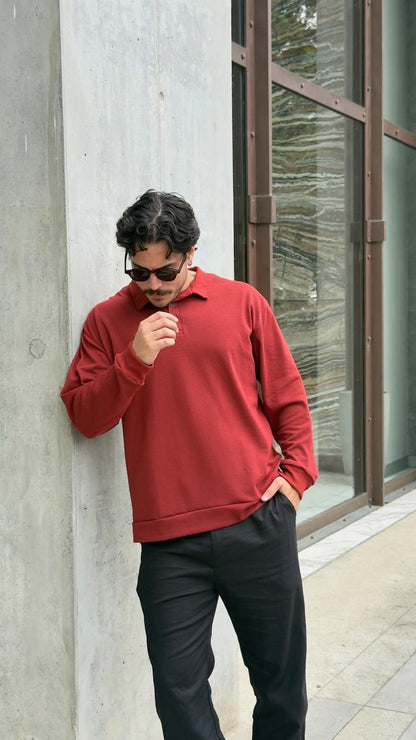 Crafted Polo Terracota