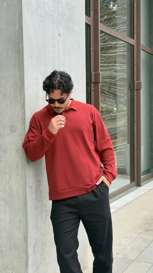 Crafted Polo Terracota