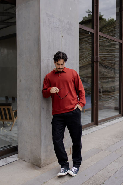 Crafted Polo Terracota