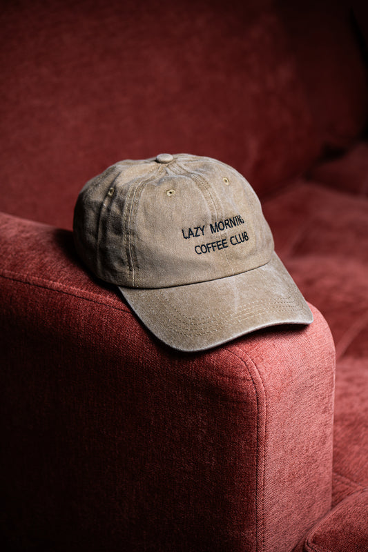 LAZY MORNING COFFEE CLUB HAT