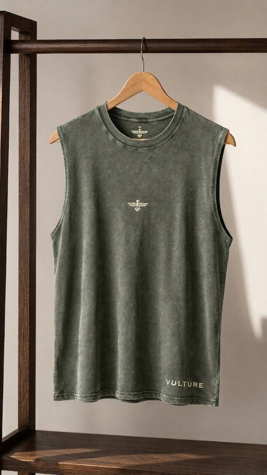 Vulture - Tank Verde Musgo